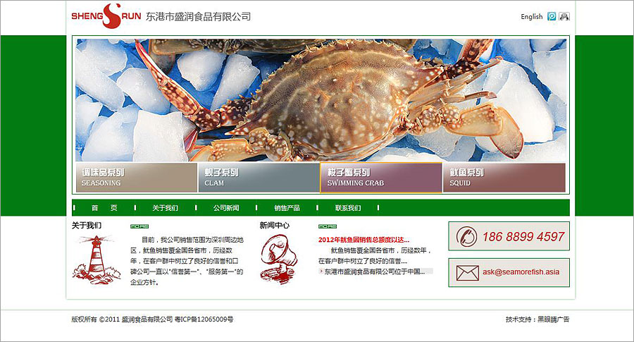 黑眼睛廣告為盛潤食品設(shè)計(jì)的網(wǎng)站頁面_03
